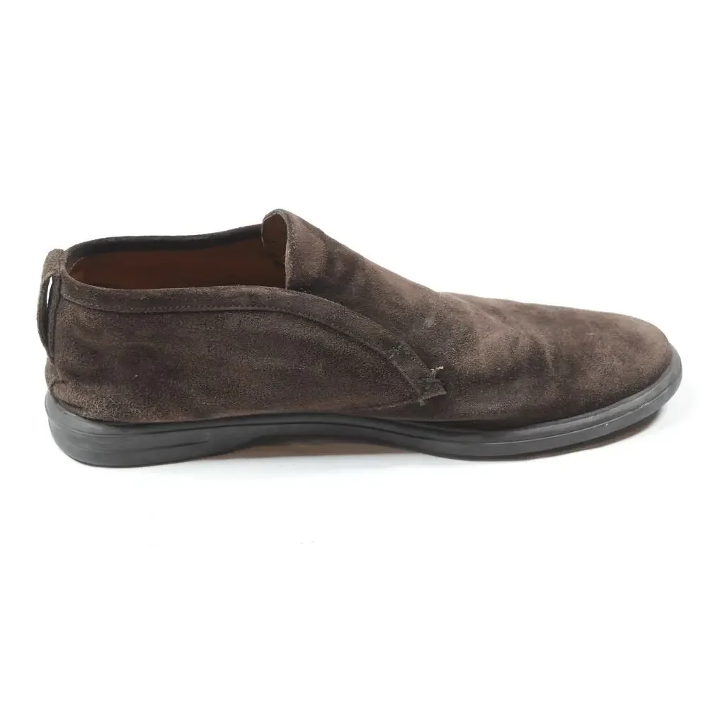 Peter Millar Collection Excursionist Chukka Boots Mens 8.5 Brown Suede Slip-On